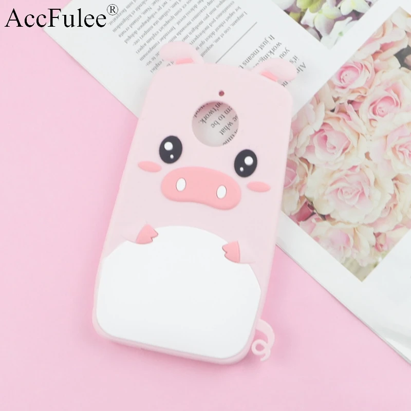 

Fashion 3D Cartoon Pig Case For Motorola Moto E4 Plus European E5 G5S G6 Play G6 Plus Case Capa Fundas Cute Pig Cover