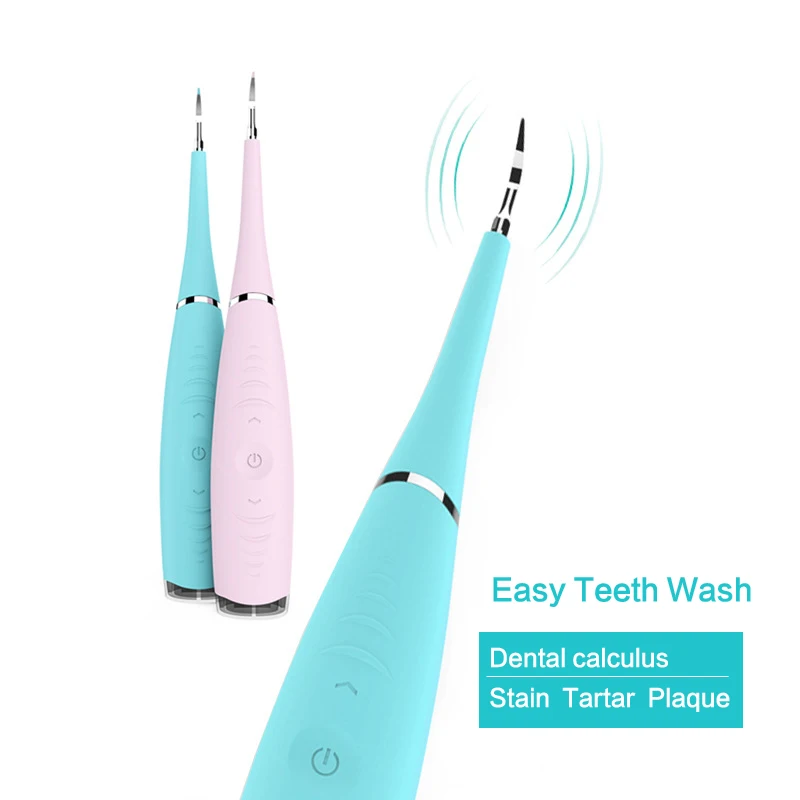 High Frequency Ultra Sonic Electric Teeth Whitening Device Water Free Teeth Washing Machine Stain Removal Clean Dental Calculus