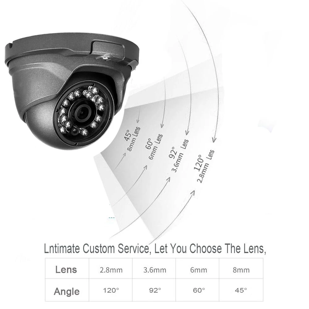  Kingkonghome poe IP Camera 4mp Audio Security camera 1080p Outdoor metal CCTV surveillance Micropho - 32918020484