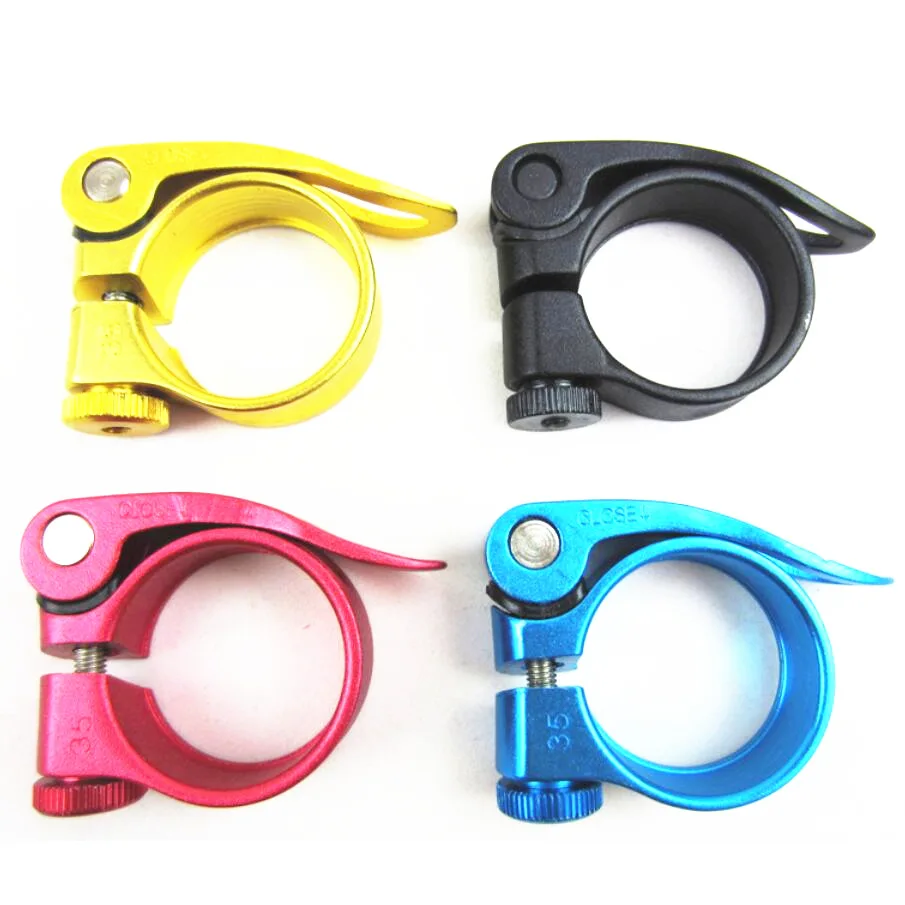 

Aluminum Alloy mountain road bike bicycle seat post seatpost clip quick release lock bike parts diameter 35mm for 30.8/31.6mm