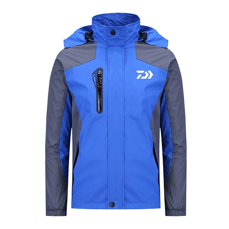All Sizes NEW FOR 2018 Daiwa NEW Softshell Fishing Jacket BLUE // BLACK