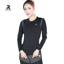 Женские футболки для йоги, профессиональные для фитнеса, тренажерного зала, быстросохнущие, дышащие упражнения, спортивный топ для фитнеса, для женщин, ferr