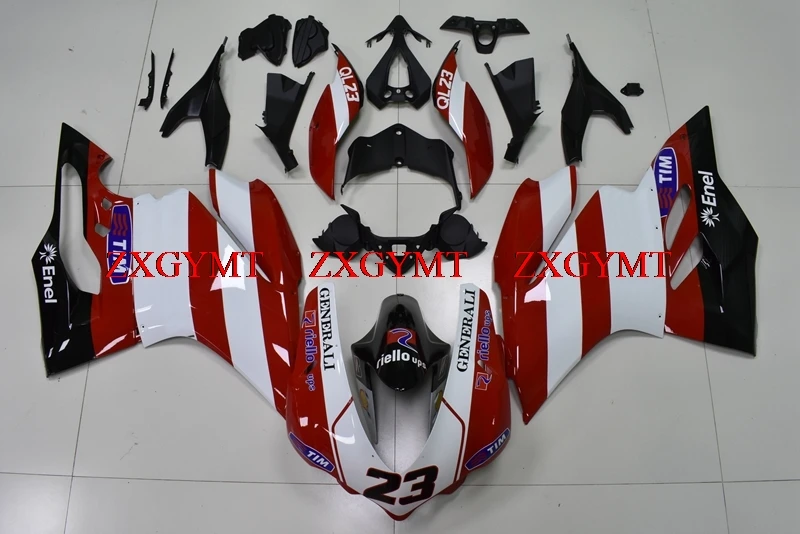 

Abs Fairing for DUCATI 1199 1199S Bodywork 899 959 Black Red White Body Kits 899 959