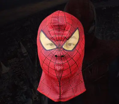 С «человеком-пауком» далеко от дома Питер Паркер костюм зентай для косплея супергероя-паука Боди Комбинезоны Костюм Для Хэллоуина - Цвет: Headgear A