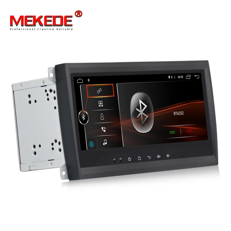 Top MEKEDE 4G LTE full touch screen Android 7.1 2G RAM Car DVD Radio audio for Porsche Cayenne 2003-2010 car gps navigation 5