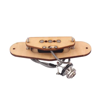 

3-String Guitar Pickup Maple Wood Humbucker Pickups for Cigar Box Guitar SMN88