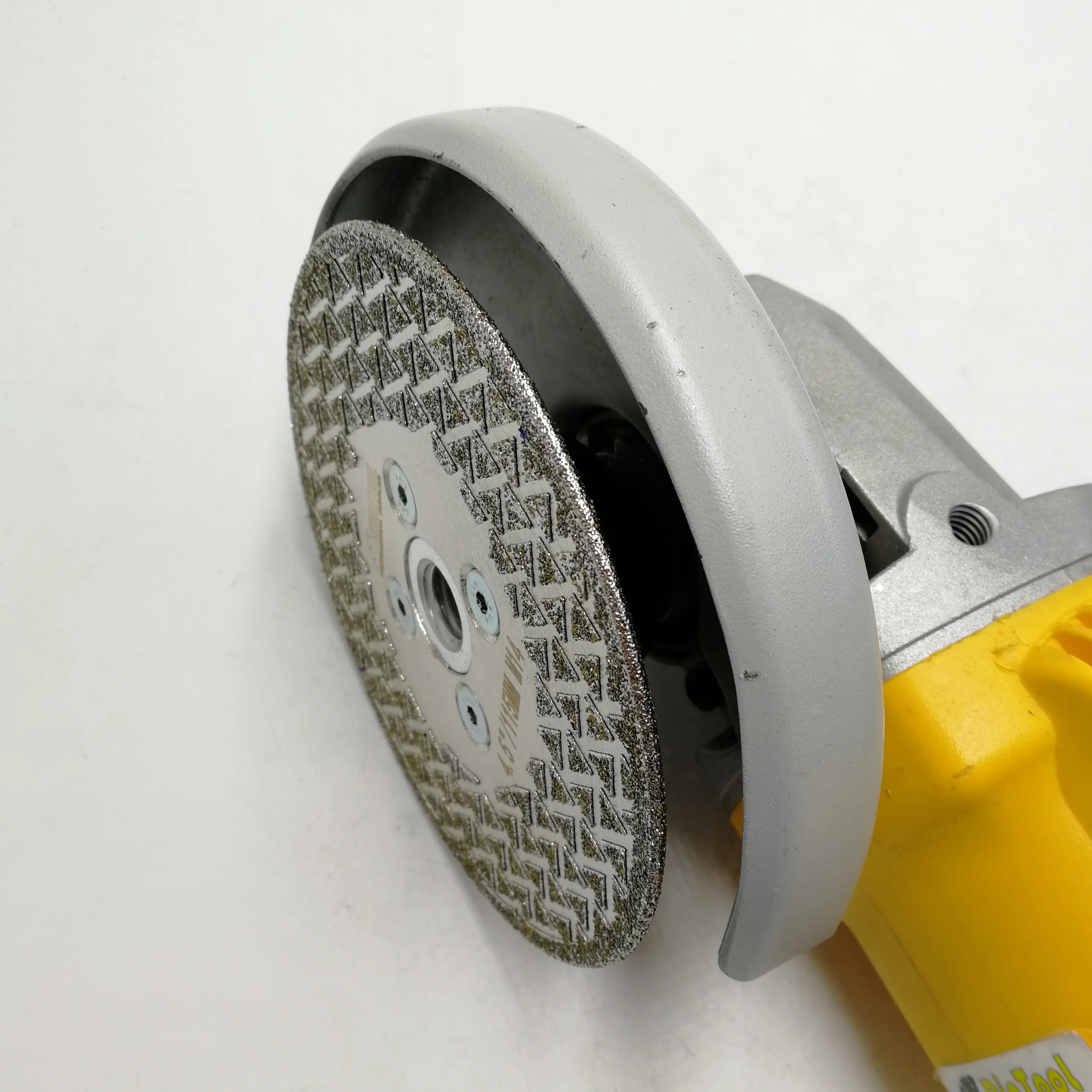 SHDIATOOL 2pcs Dia 5in/125mm 5/8-11 Flange Electroplated Diamond Cutting & Grinding Disc Saw Blade Single Side Coated  Wheel