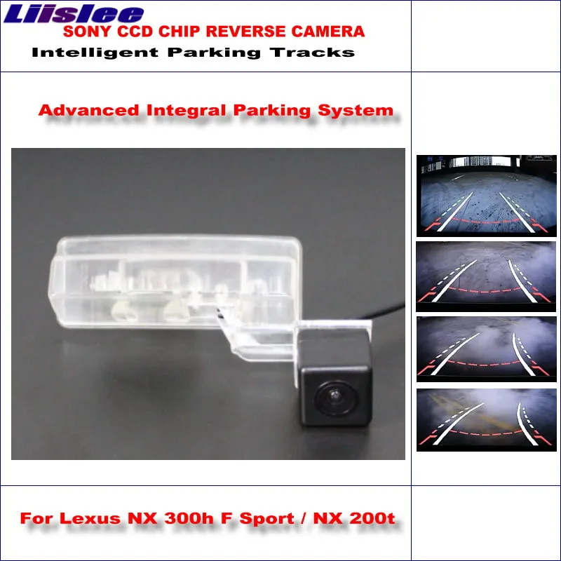 

Liislee Intelligent Parking Tracks Rear Camera For Lexus NX 300h F Sport / NX 200t / Reverse Backup Camera / NTSC CCD