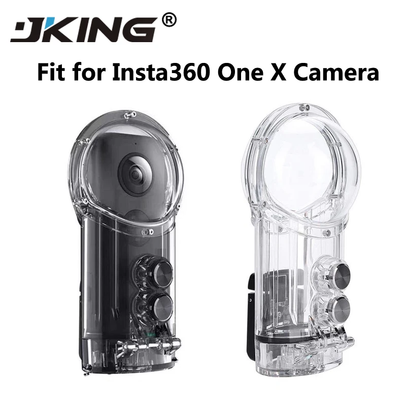 

JKING 30m Underwater Diving Waterproof Housing Protective Case Cover for Insta360 ONE X Camera