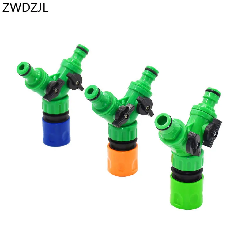 garden soaker hose kits Garden hose 1/2 3/4 inch quick connector 16mm 20mm hose Water stop connector Car wash water gun fitting 1pcs tree irrigation kit