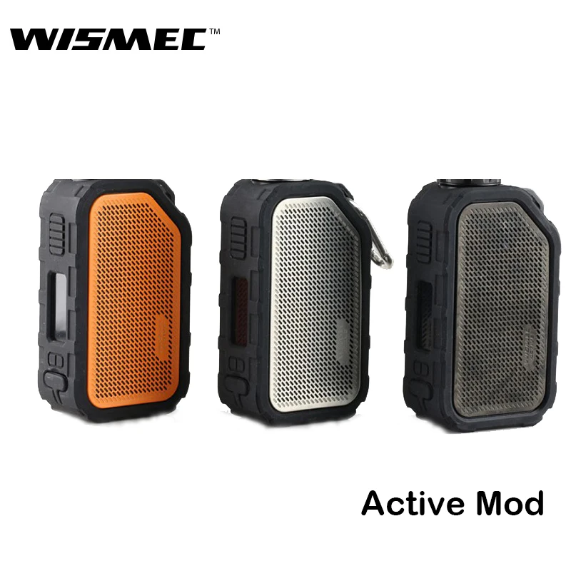 

Original WISMEC ACTIVE Box Mod 80W With Bluetooth Speaker Waterproof Vape Support Amor NS Plus 4.5ml Electronic Cigarettes Mod