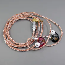 Высокая Прозрачность Кристалла ручной DIY пользовательских 5 единиц Колонки арматура в ухо наушники по Ноулз 22955 ln005919