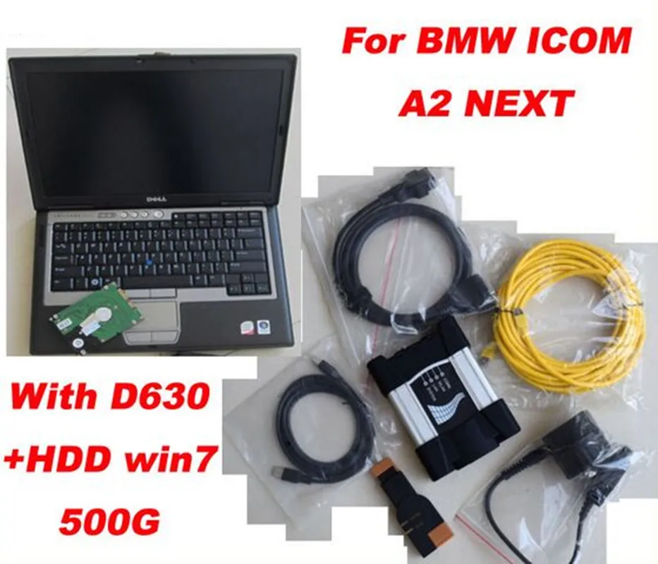  2020 Multi-idiomas Super para BMW Icom NEXT versión ISPI siguiente HDD con D630 portátil un año de 