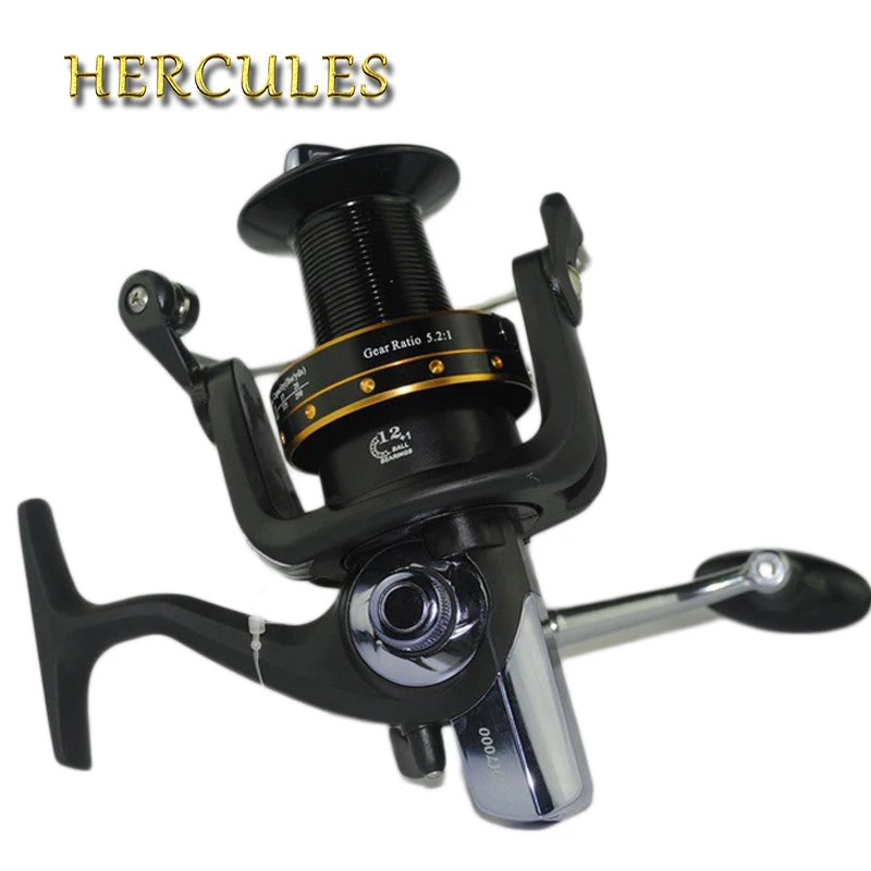 

Hercules Spinning Fishing Reel 13 BB Ball Bearings 5.2:1 Carp Reels Worm Shaft Distant Wheel 6000 Series Carp Reel Fishing Reel