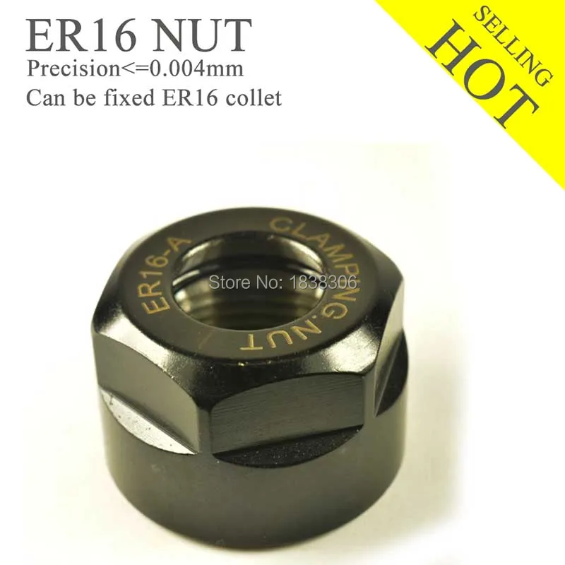 KUNSE ER16 A Type Collet Clamping Nut for CNC Milling Chuck Holder 