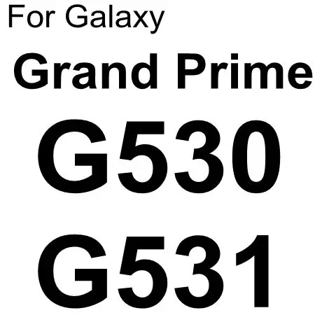 Закаленное Стекло для samsung Galaxy S6 S5 S4 J5 J1 J7 J3 J320 Core Prime G360 G361F Grand Prime SM G350 G530 G531 G531H - Цвет: For G530 G531