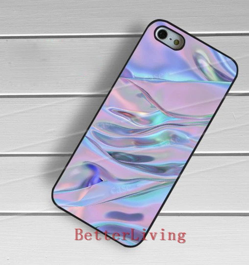 Holographic art fashion cell phone case cover for iphone 4 4s 5 5s 5c SE 6