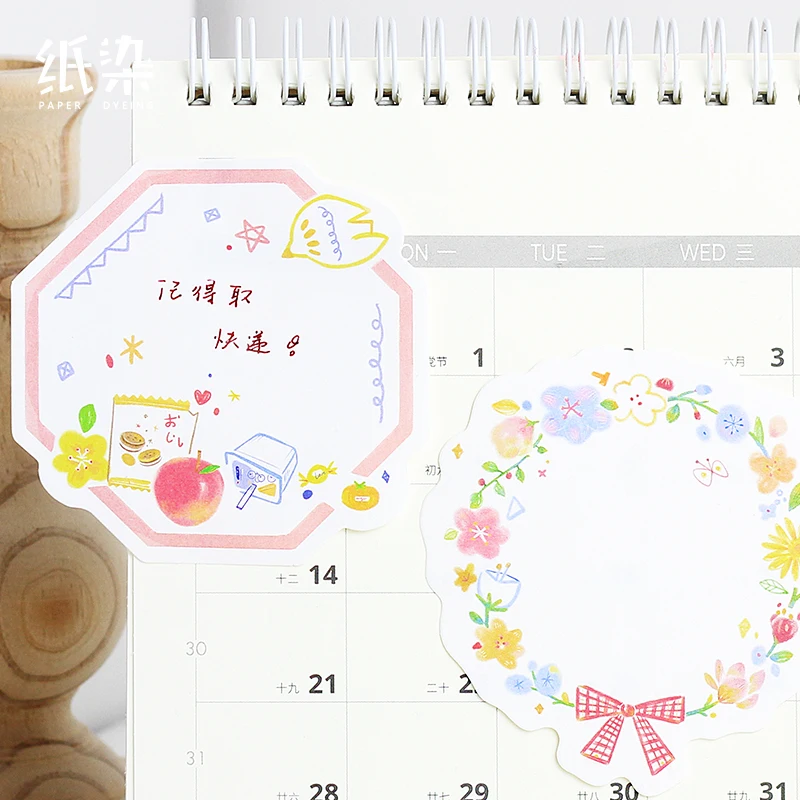 

6PCS/LOT summer aroma sulphur paper sticky n times stickers memo pad