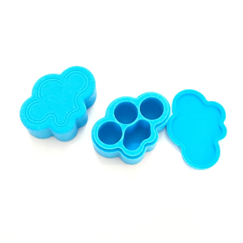Non-stick Silicone Container Wax Dab Oil Jar 22ml Cloud Shape Concentrate 10pcs/lot | Дом и сад