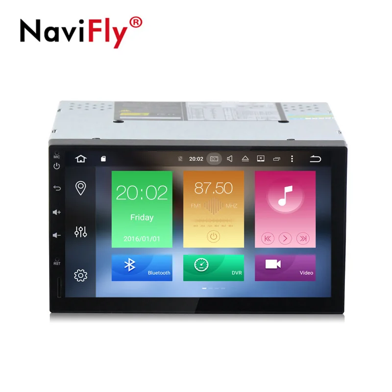 

4G RAM 7" 2 Din Android 8.0 universal Car Multimedia Video Play Tap PC Tablet For Nissan Toyota GPS Navigation Radio Stereo