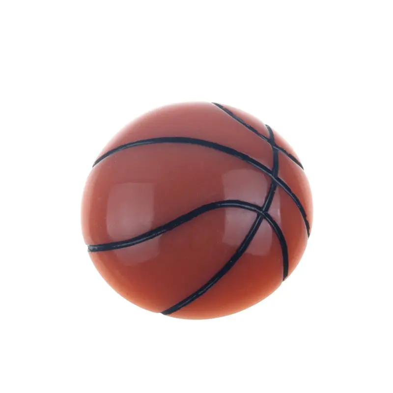 10 шт 25 мм полимерный футбольный баскетбольное оформление поделки с плоской задней частью кабошон украшения для скрапбукинга Diy аксессуары - Цвет: 25mm-2