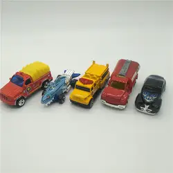5 шт./лот 7 см Mobil сплава Модель автомобиля мультфильм автомобили из литого металла игрушка двигатели подарки