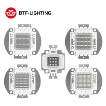 УФ 395nm-400nm светодиодный SMD чип шарик 10 Вт/20 Вт/30 Вт/50 Вт/100 Вт высокой мощности 45MIL высокой мощности Фиолетовый светильник лампа