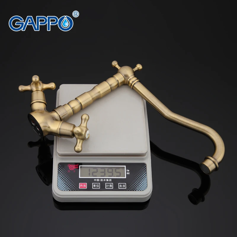  GAPPO antique kitchen faucet water mixer taps brass kitchen mixer faucet Kitchen sink mixer tap Col - 32791899193