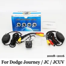 Car Camera For Dodge Journey / JC / JCUV 2008~2016 / RCA Wire Or Wireless / HD Wide Lens Angle CCD Night Vision Rear View Camera