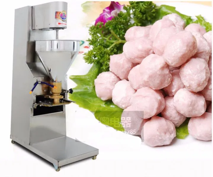 US $1.150.00 Commercial Electric Automatic Meatball Forming Machine 280 grainsmin 220V Make Fish ball Ricemeat dumplings Machine