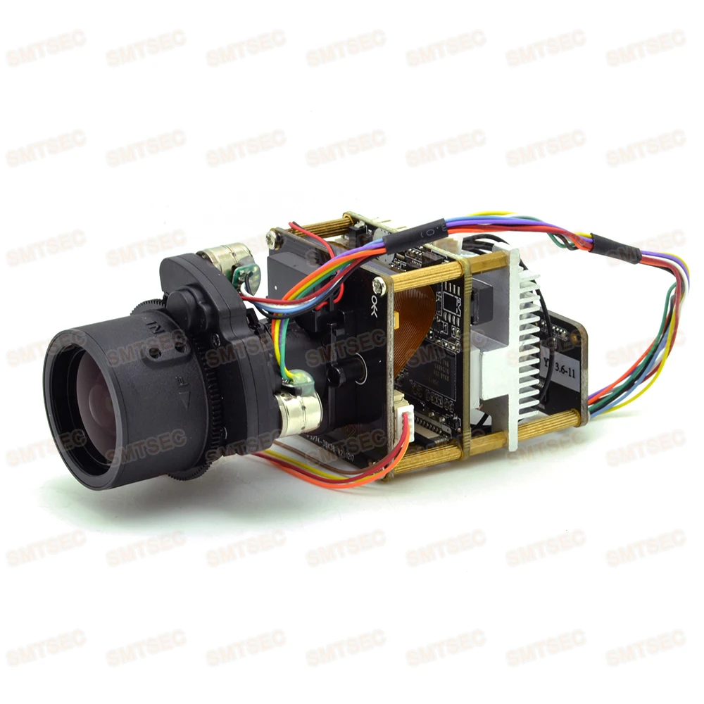 

12MP IP Camera Module Auto IRIS Motorized 3X Video Zoom Sony IMX226 Hi3519 UHD 4K CCTV Security Main Board PCB SIP-E226KML-3611