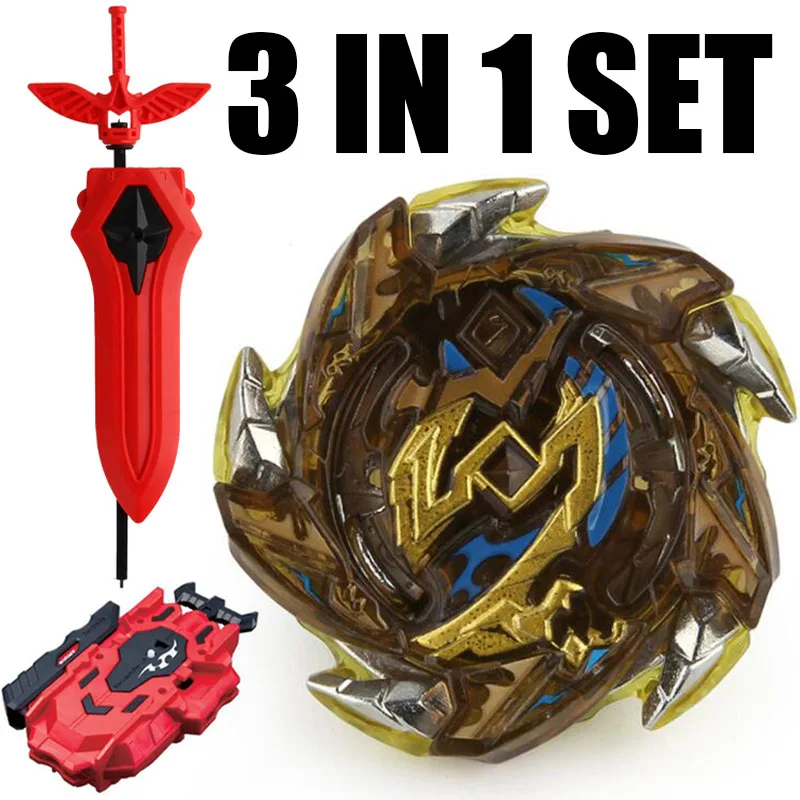 Hell Salamander Burst Spinning Top STARTER B-113 W/ NEW Sword LR Launcher - Цвет: ALI247