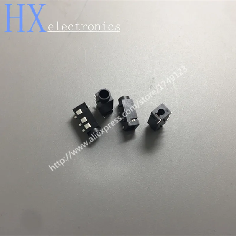 Free shipping 500PCS PJ 320D headphone jack headphone jack headphone jack 3 5 3 1 from left and right a 4P