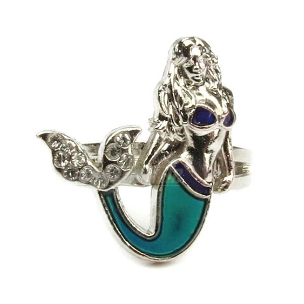 

Gift Usable Newest Original Novelty Hot Sale Unisex Mermaid Ring Beautiful Latest Fashion Funny