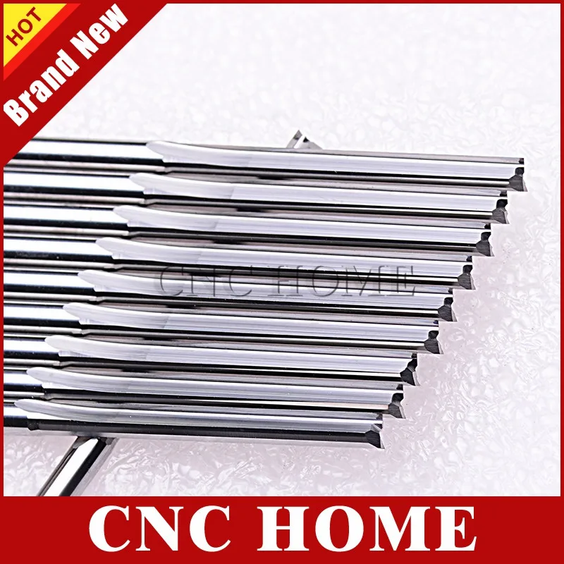 10 шт. твердосплавные фрезы 3 175 мм * 28 мм|cnc router bits|engraving bitsrouter bit |
