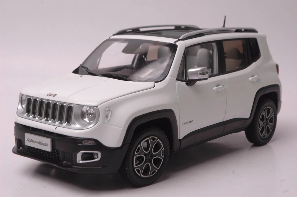 ミニカー 1/18 ジープ レネゲード Jeep Renegade ホワイト Amazon | Jeep 1/18 ミニカー 白 ジープ レネゲード | ミニカー