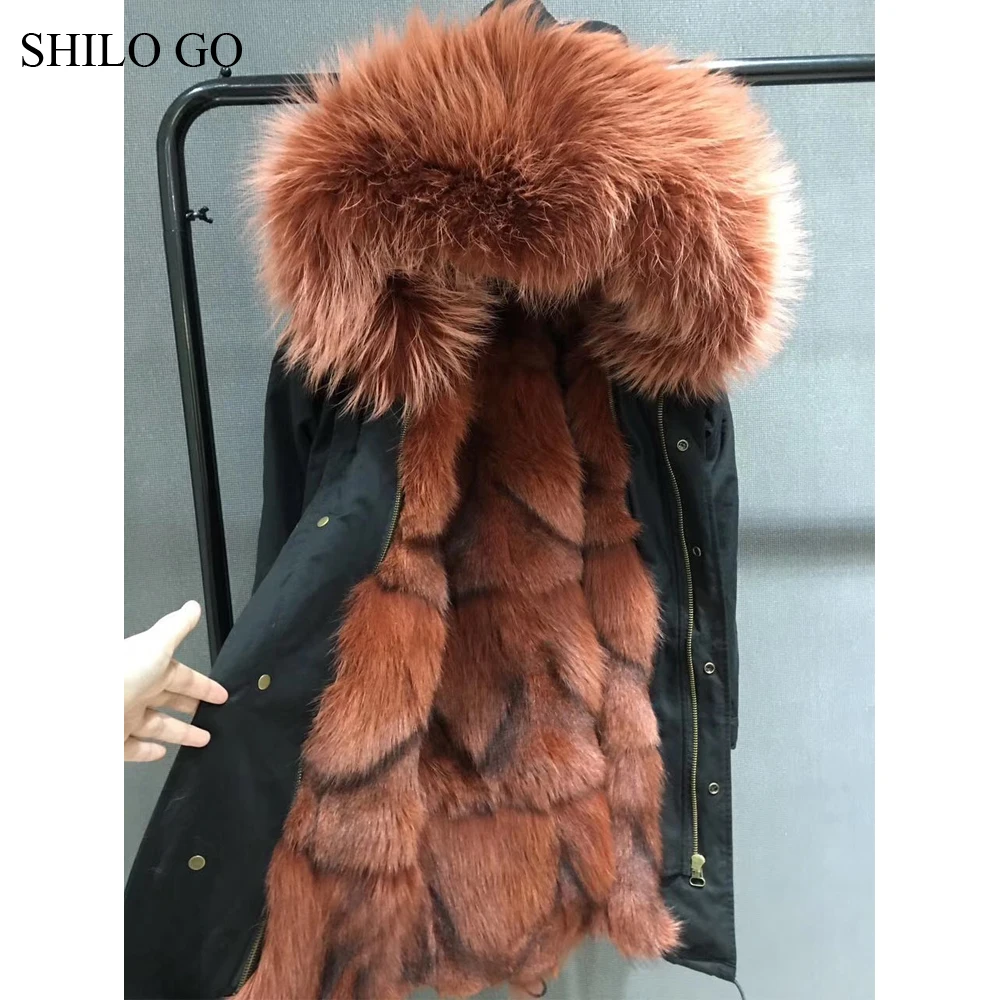 Шуба SHILO GO 5XL мужская зимняя модная светло коричневая с капюшоном из натурального