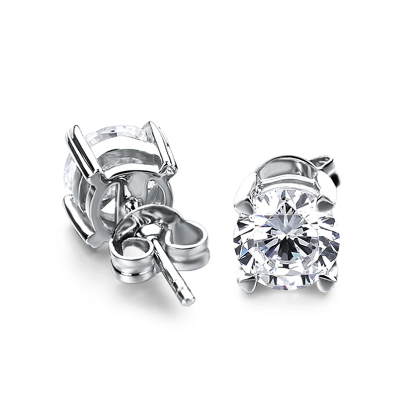 CHEESTAR JEWELS изящные ювелирные изделия серебро 925 пробы серьги гвоздики с круглым 6 0