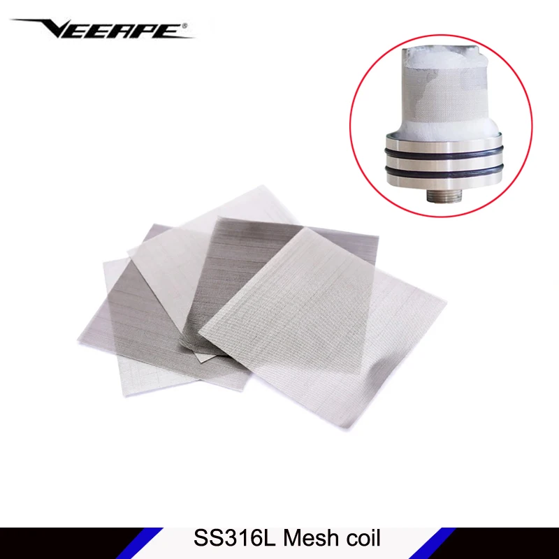 Оригинальная катушка veeape ss 316L из нержавеющей стали 5 шт. для Digiflavor Mesh Pro RDA Fireluke