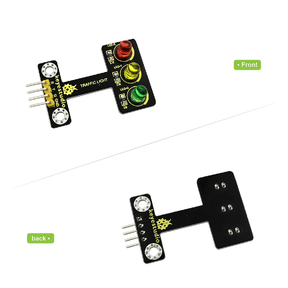 Keyestudio светодиодный светильник, модуль 5V(черный и экологически чистый) для Arduino/Raspberry Pi