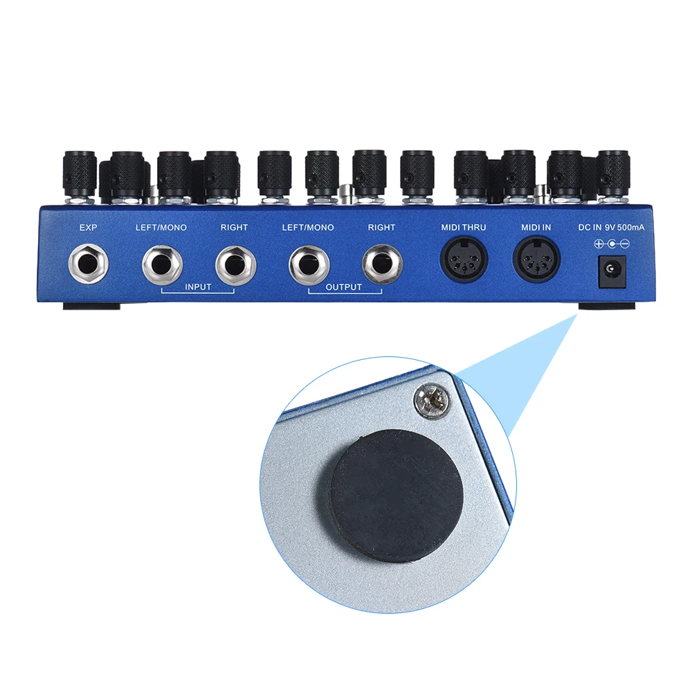MOOER OCEAN MACHINE Premium Dual Delay + Reverb Looper многофункциональная педаль 15 видов эффектов