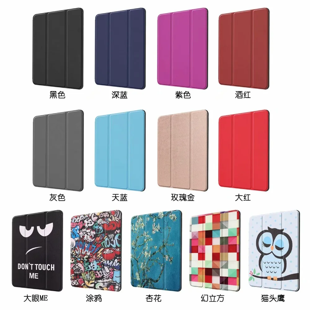 Cartoon Slim Case for iPad mini 5 2019 Pencil Cover Smart Auto Sleep Wake-Up Stand TPU For iPad mini 5 2019 Smart Pencil Cover (1)