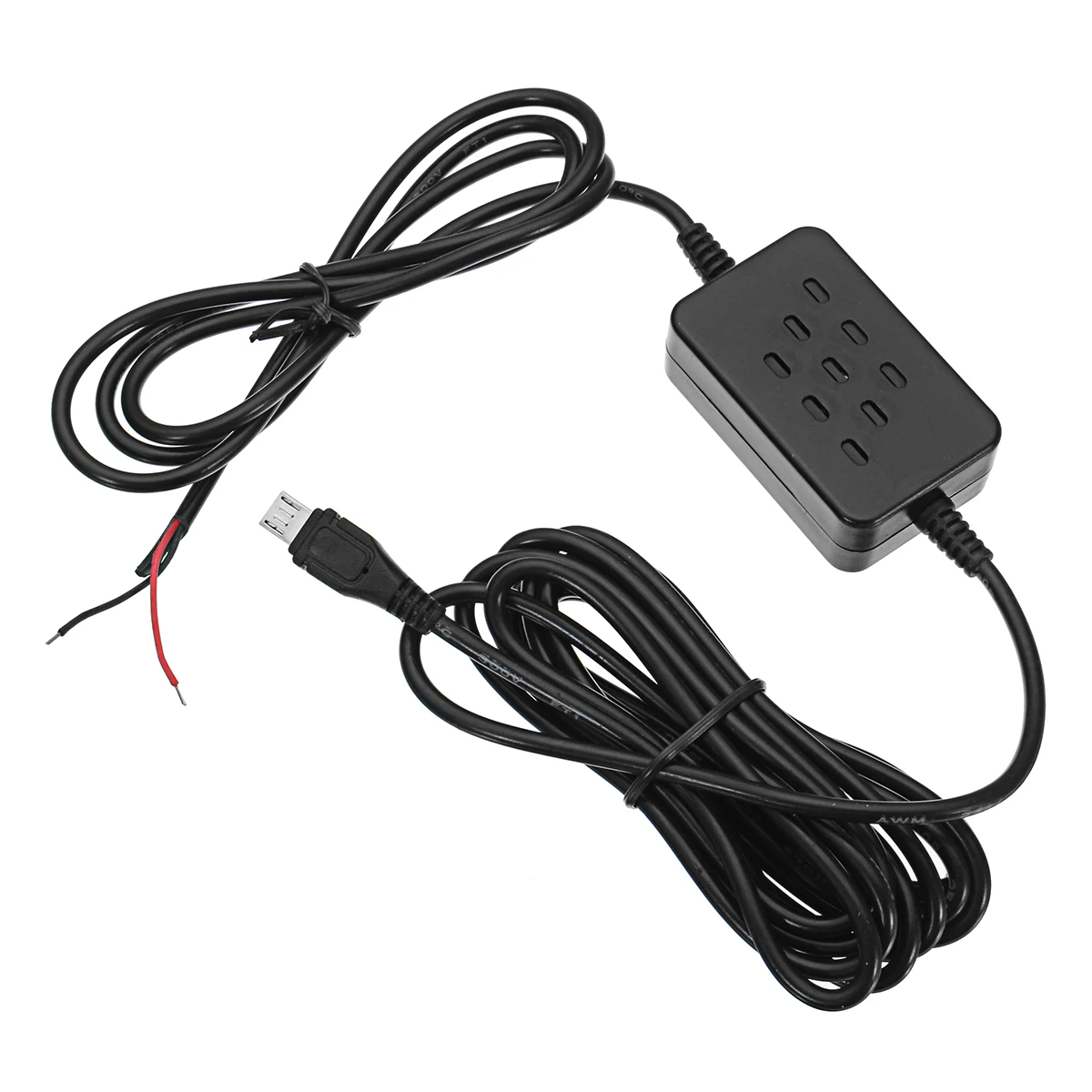 Car GPS DVR Camera Adapter DC12/24V to 5V 2A Inverter Converter Micro Mini USB / DC 3.5mm Hardwire for Dash Cam Hard Wire Kit