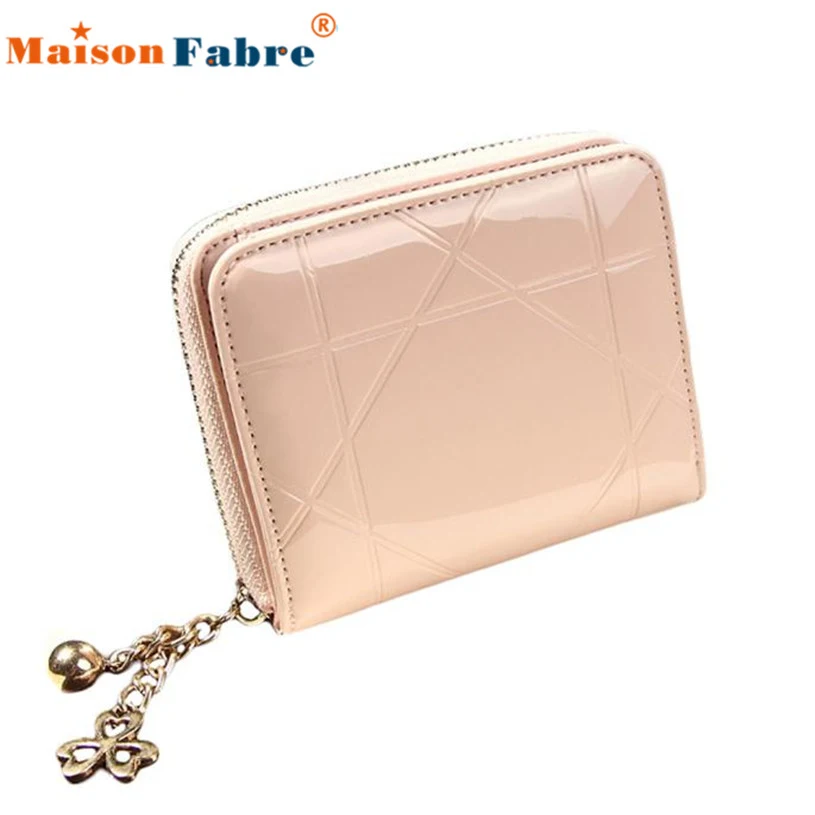  New brand Clutch Wallets 2016 Fashion Leather Lady Women Purse Short small wallet porte monnaie femme Gift 1pcs 