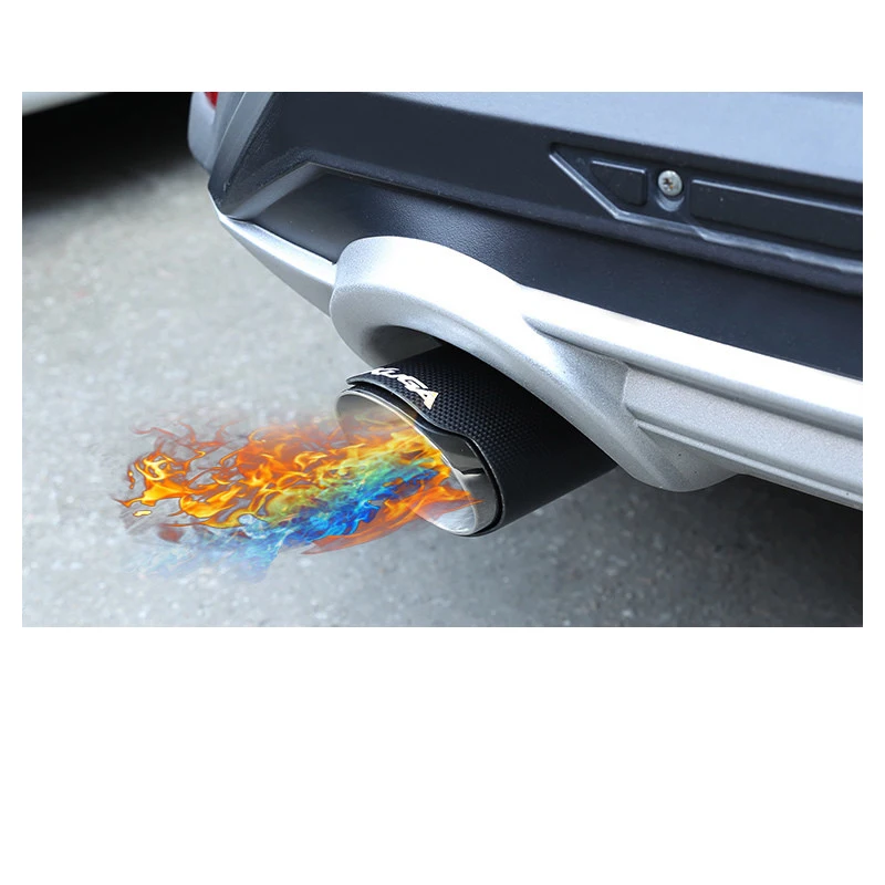

Lsrtw2017 Stainless Steel Car Exhaust Pipe Trims for Ford Kuga Escape 2018