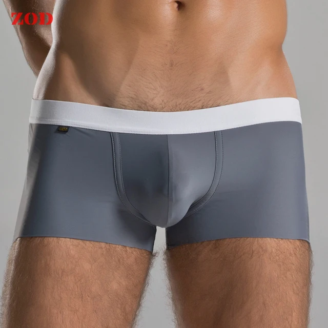 ZOD Men's underwear seamless boxer Silky Slim very soft material boxer