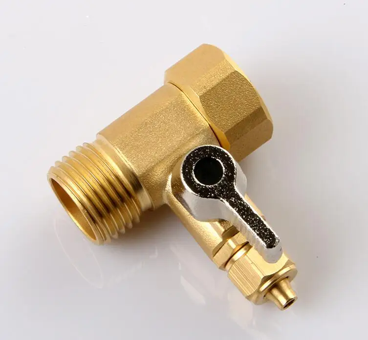 3 способа чистой меди очиститель воды Впускной тройник 1/" x 1/4" шаровой кран диспенсер для воды соединитель фитинги