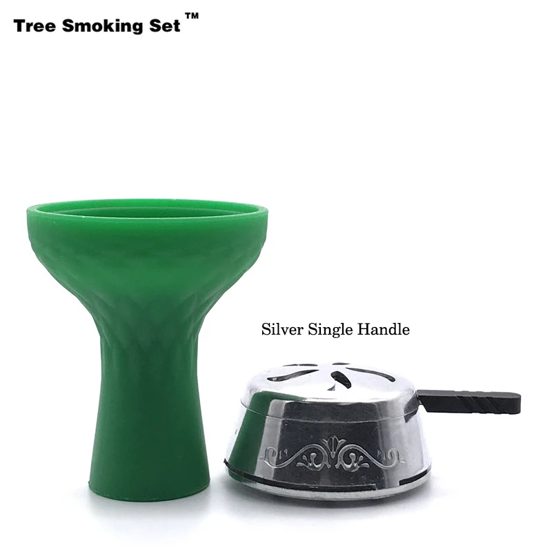 

Nargile Hortumu Gift Kaloud Chicha Charcoal Holder Green Bowl Narguile Nargile Hookah Pipe Shisha Accessories Cazoleta TWAN0356