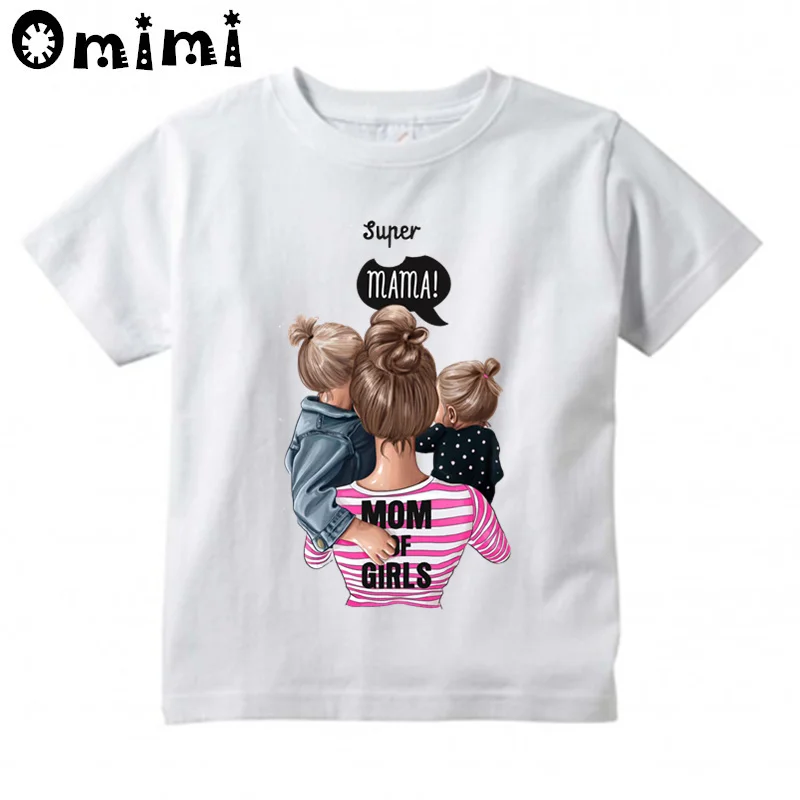 

Kid Mother's Day Gift T shirt Children short sleeve Design Present Clothing Boy/Girl Funny cartoon summer Top tshirt,HKP3093