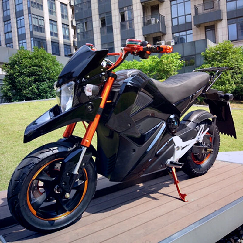 Электрический мотоцикл для взрослых citycoco 72V 2000w break brake system e bike electric